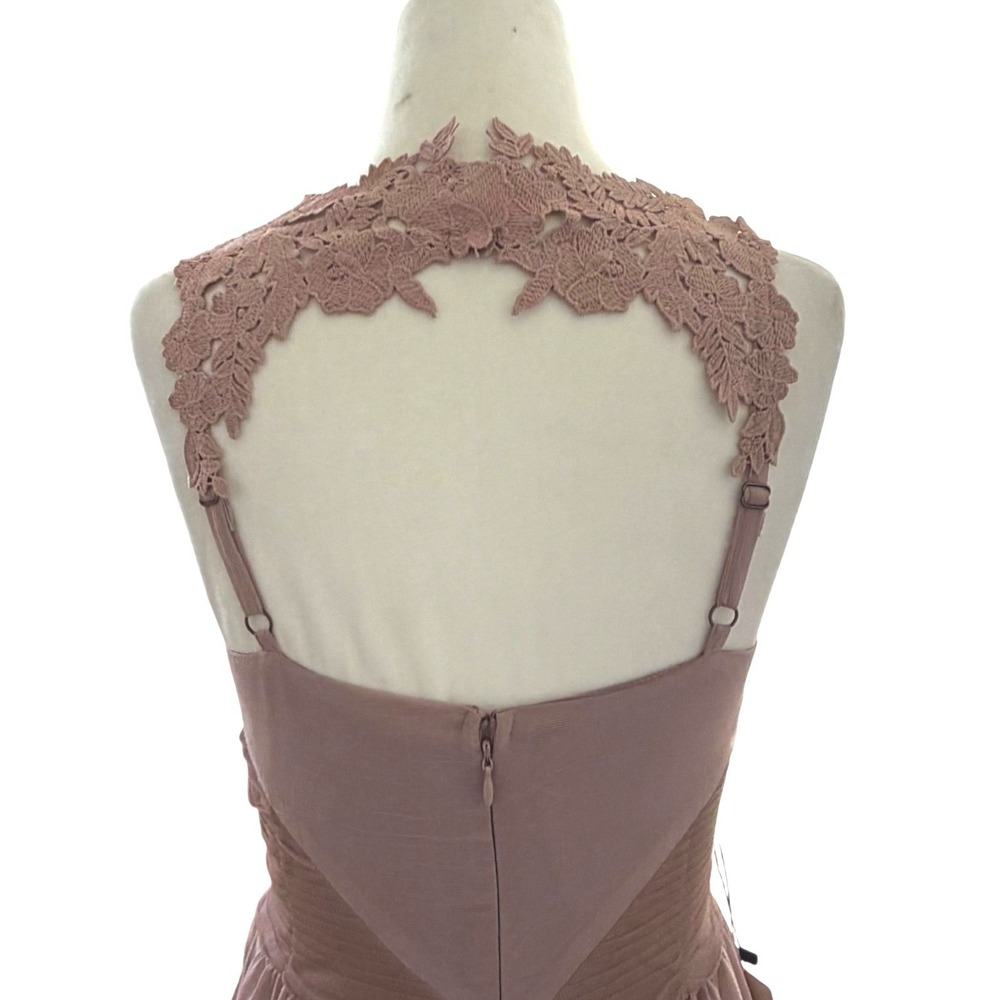 Mia Joy Joyfolie Mckenna Impact Maxi Dress Rose Taupe Wedding Dress XS - Picture 8 of 12